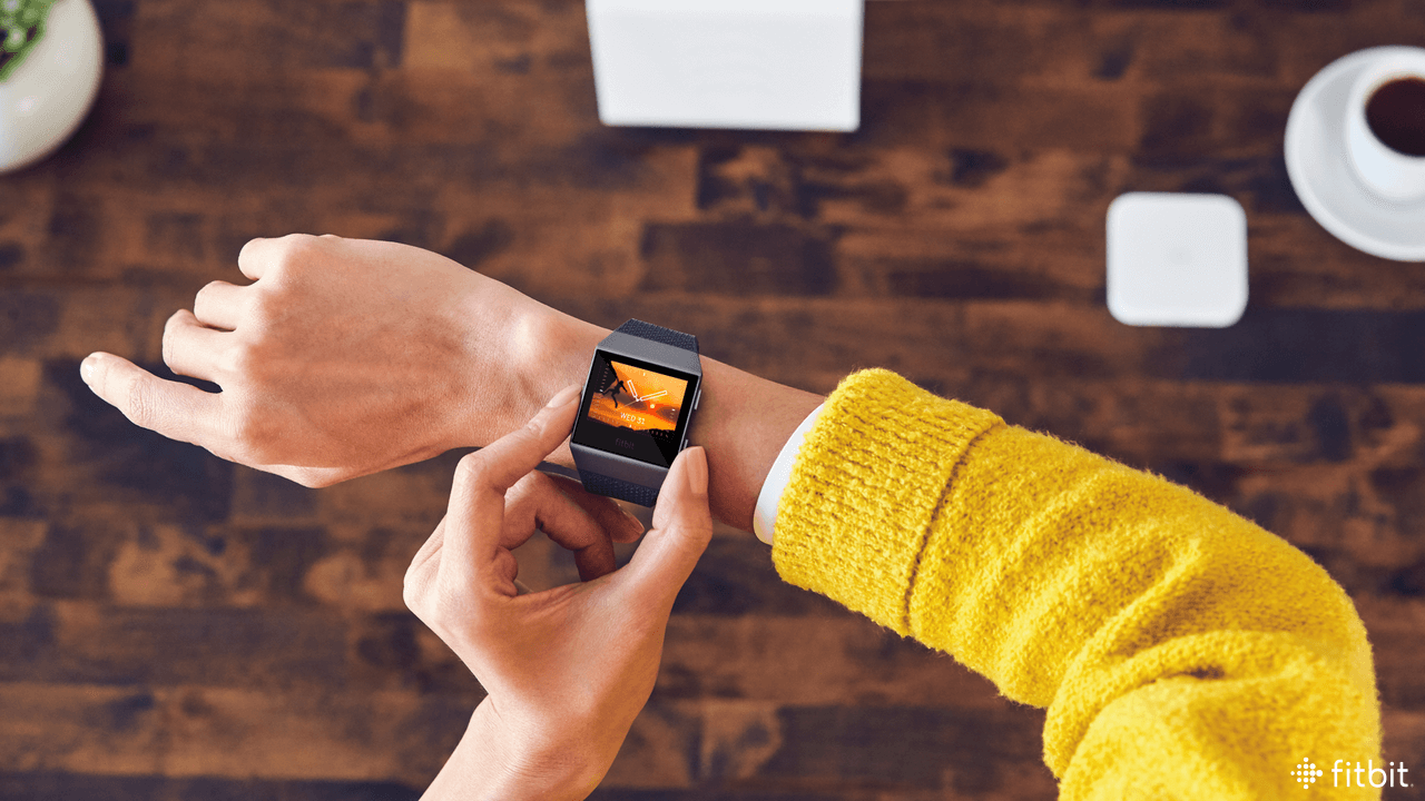 Orange cheap fitbit ionic