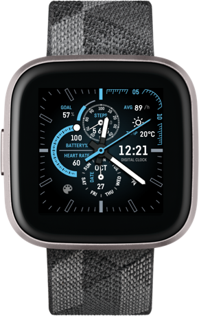 watch faces fitbit versa